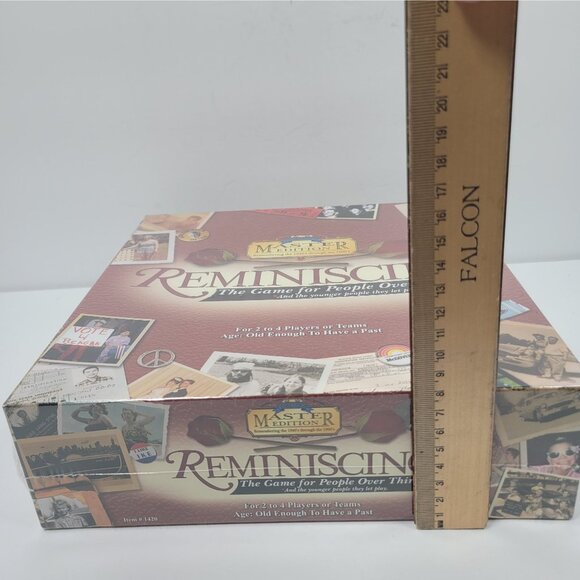 Master Edition Reminiscing Card Board Game 1940's thru 1990's Sealed NIB - Picture 4 of 4